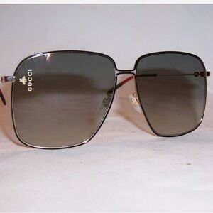 Gucci Black Aviator Sunglasses